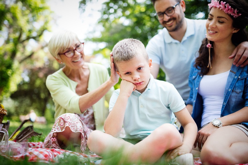 Family Handling Child's Behavior